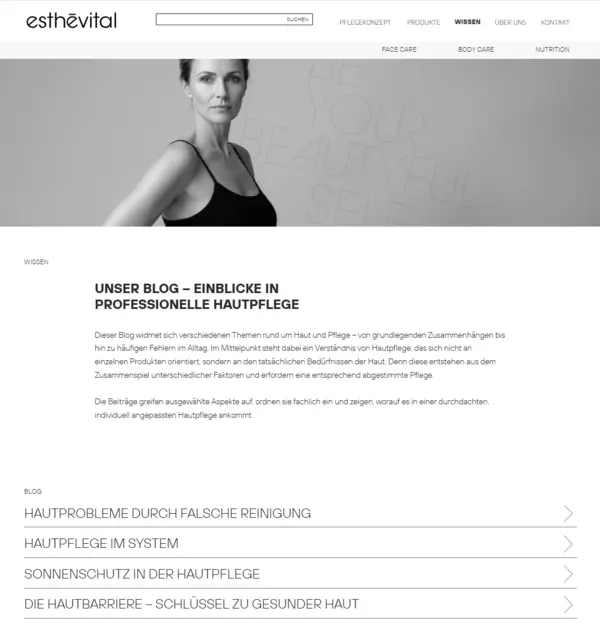 Neuer Blog-Bereich online